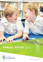 2015 Catholic ϲʿ Annual Report Cover