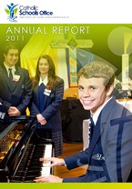 2011 Catholic ϲʿ Annual Report Cover