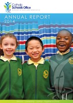 2014 Catholic ϲʿ Annual Report Cover